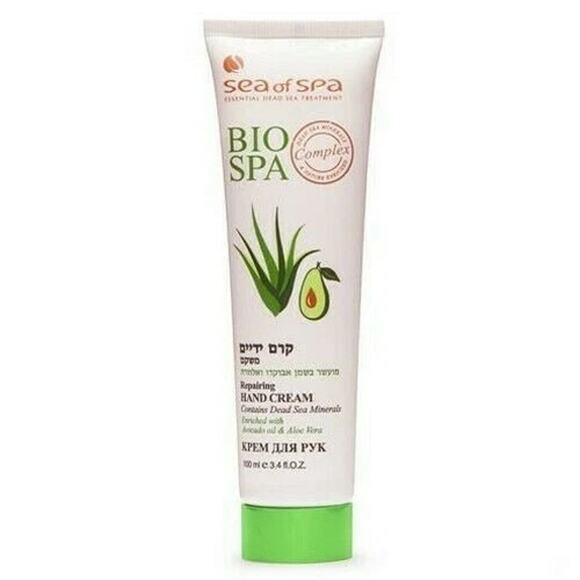 2 x Dead Sea Of Spa Bio Spa Hand Cream Enreiched Avocado Oil & Aloe Vera 3.4 oz - Picture 2 of 2